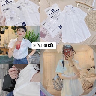 Sơmi cộc tay oversize