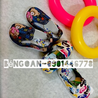 Combo 2 đôi giày tập đi slip-on 