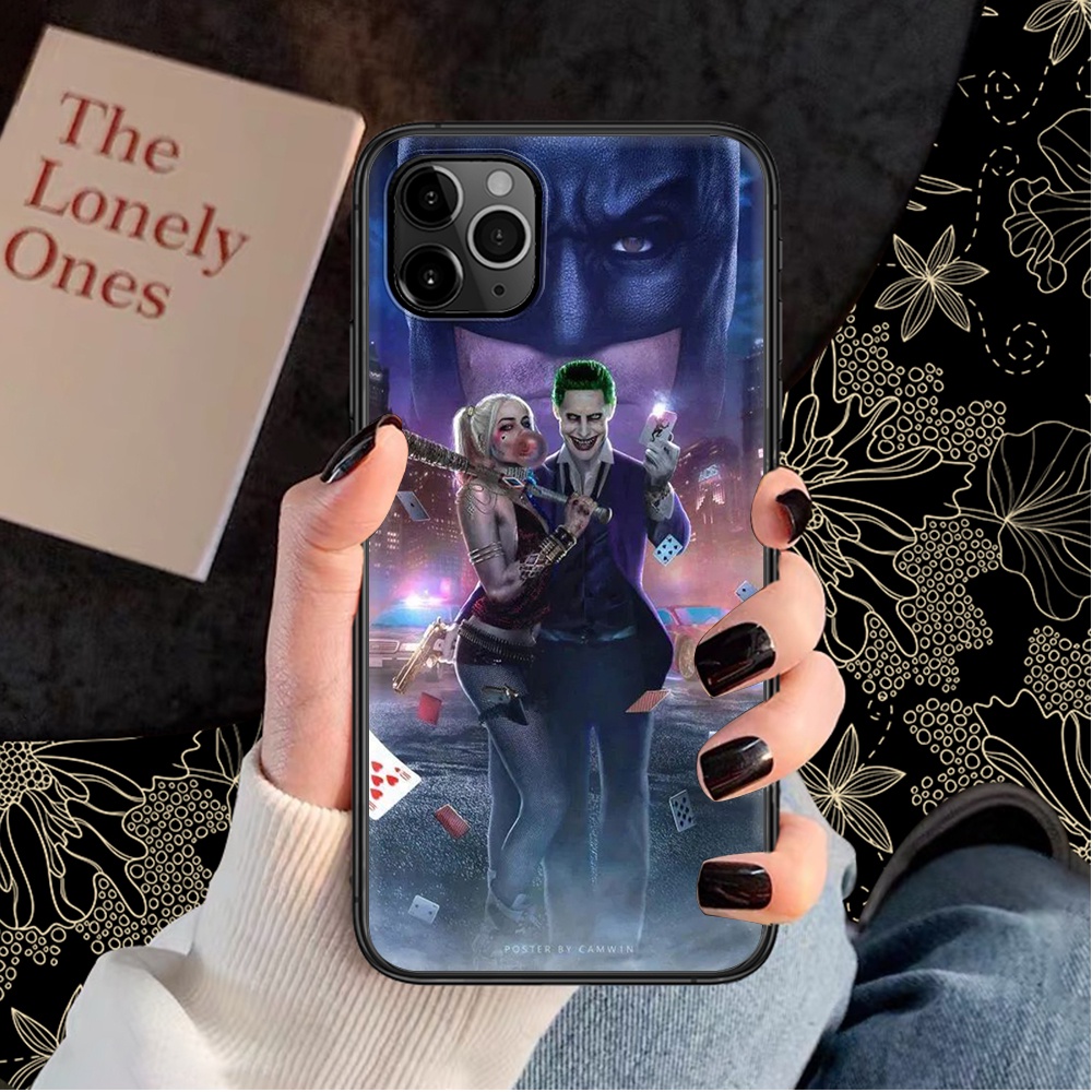 Ốp Điện Thoại Silicon In Hình Chú Hề joker Cho iPhone X XR XS Max 11 Pro