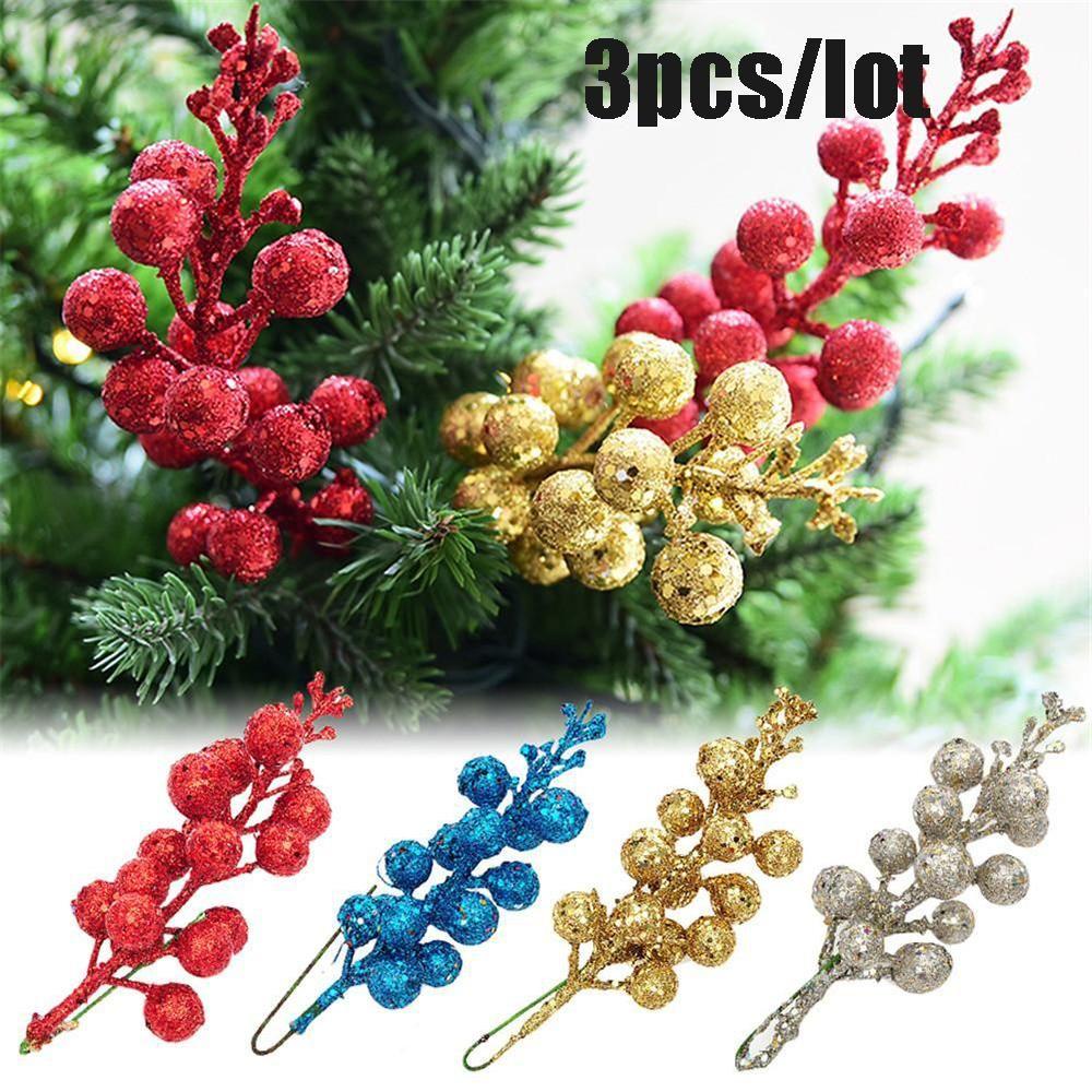 Wttle Set 3 Trái Cây X-MAS Treo Trang Trí