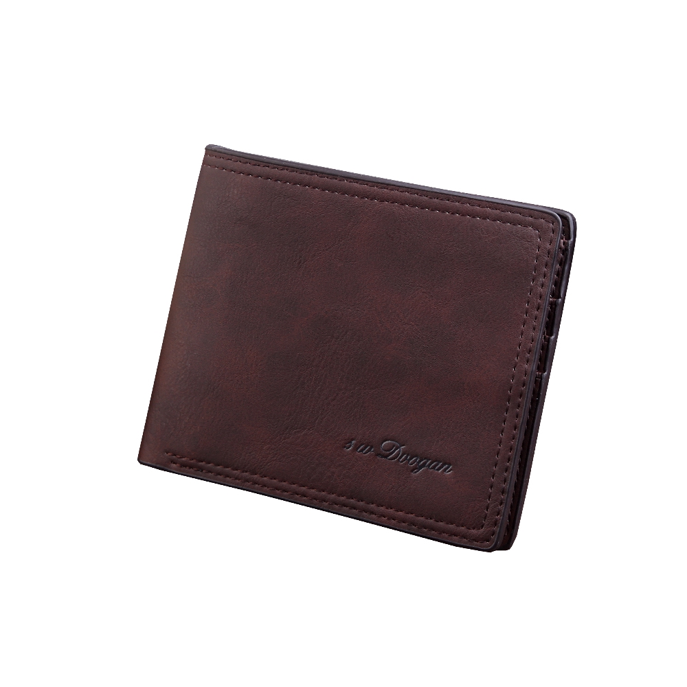 ➤♕❀❤Men´s Leather Bifold ID Card Holder Purse Wallet Billfold Handbag Slim Clutch