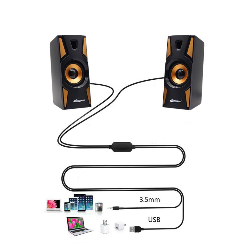 LOA VI TÍNH GỖ HT09 2.0