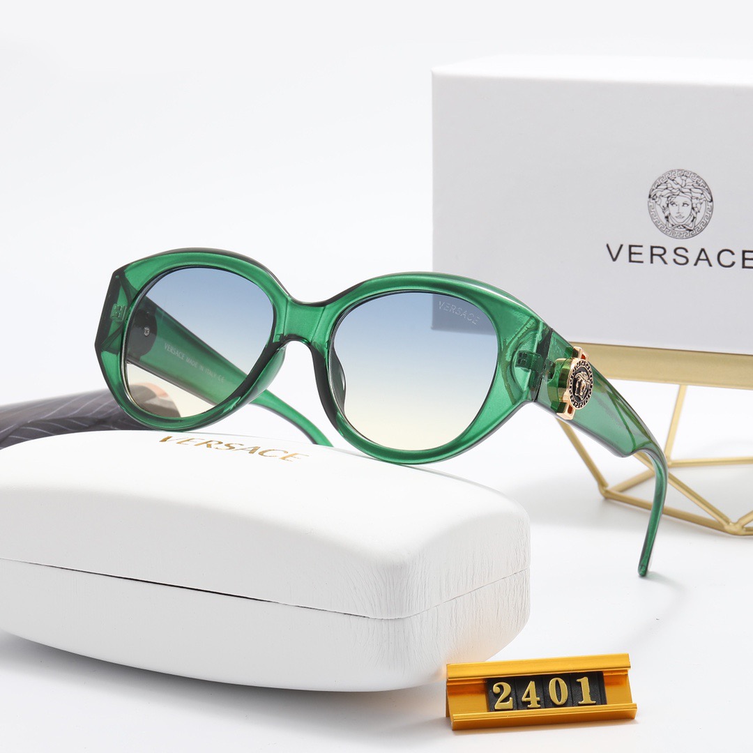 Versace Kính râm 2021 kính chống tia UV phân cực mới của nam và nữ