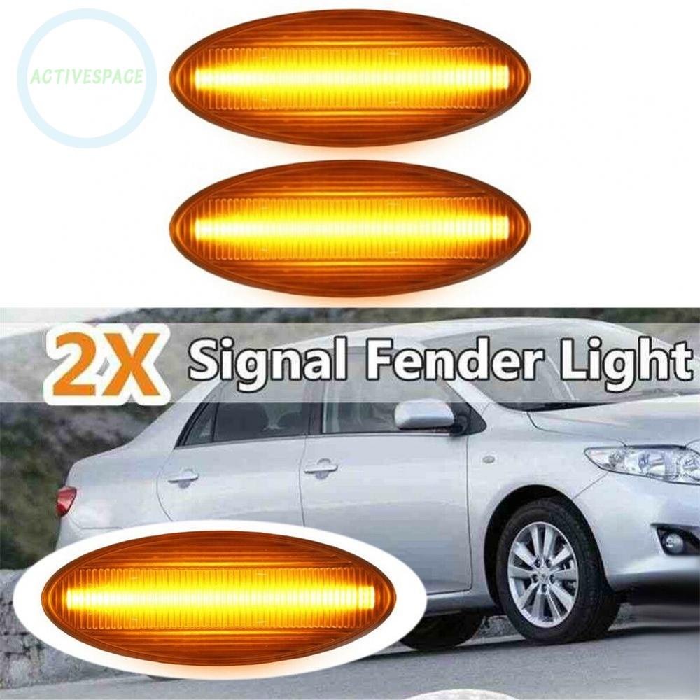 Set 2 đèn LED báo tín hiệu gắn cánh cho xe TOYOTA YARIS AURIS COROLLA RAV4