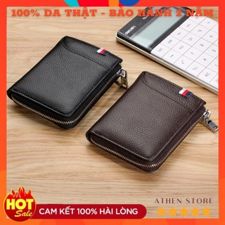 Ví da nam mini cao cấp chất liệu da bò siêu xịn, sang trọng, trẻ trung, tiêu chuẩn châu âu v111