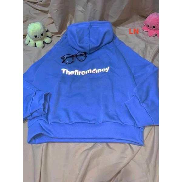 Áo hoodie phản quang the in lưng LN12 | BigBuy360 - bigbuy360.vn