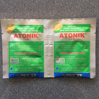 1 gói thuốc kích thích nảy mầm ra rễ atonik 1.8sl