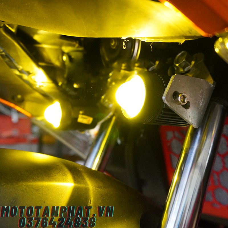 Full bộ trợ sáng mini bi cầu Exciter 155 VVA.