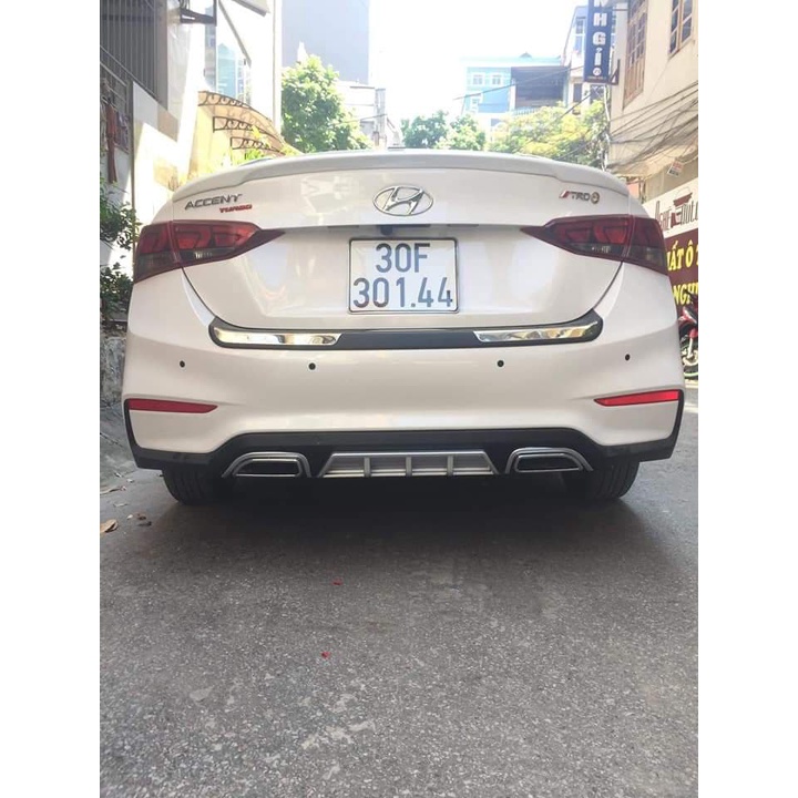 Lippo, Lip Chia Pô,Ốp Cản Sau Cho xe Accent Hàng Cao Cấp Loại 1