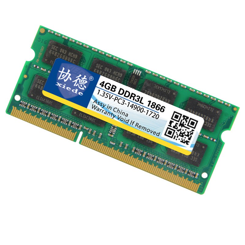 Bộ Nhớ Xiede X100 Notebook Ddr3L 1866 4g