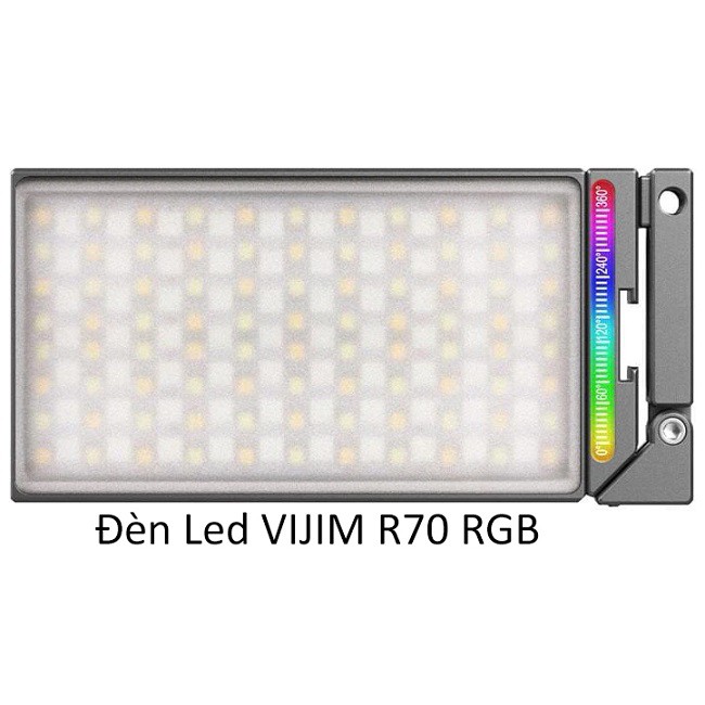 Đèn Led Vijim R70 RGB hổ trợ chụp ảnh, quay phim