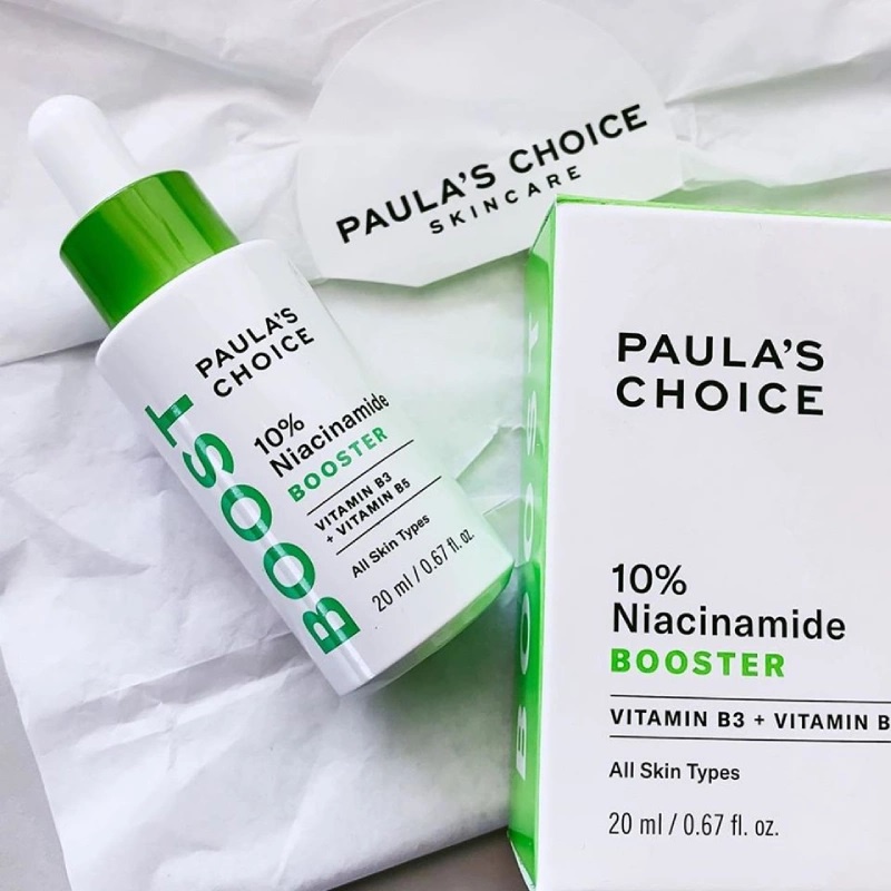 Tinh chất se khít lỗ chân lông và làm sáng da Paula’s Choice 10% Niacinamide Booster - 20ml