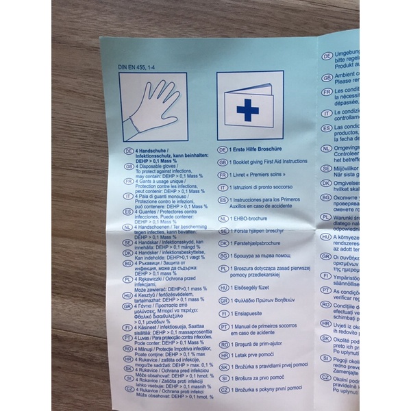 Bộ sơ cứu của Đức