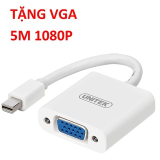Cáp chuyển Mini DisplayPort sang VGA Unitek Y-6327WH