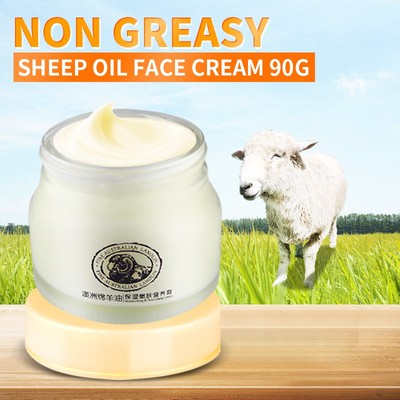 Kem Mặt Mỡ Cừu LAIKOU Dưỡng Ẩm Trắng Da Chống Lão Hóa 90g