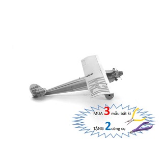 Mô Hình Lắp Ghép kim Loại 3D Máy Bay N-X-211 - Spirit of St. Louis