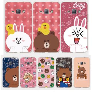 Ốp Lưng Samsung Galaxy J1 2016 J1Mini TPU mềm Case gấu nâu