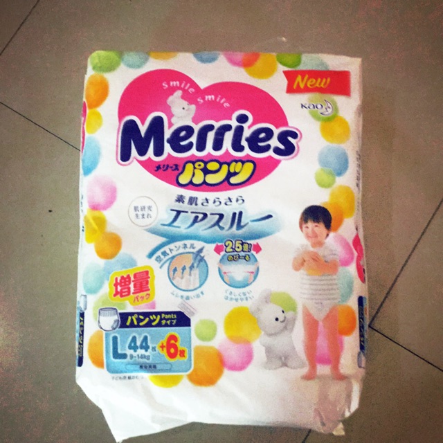 Tã quần merries L44