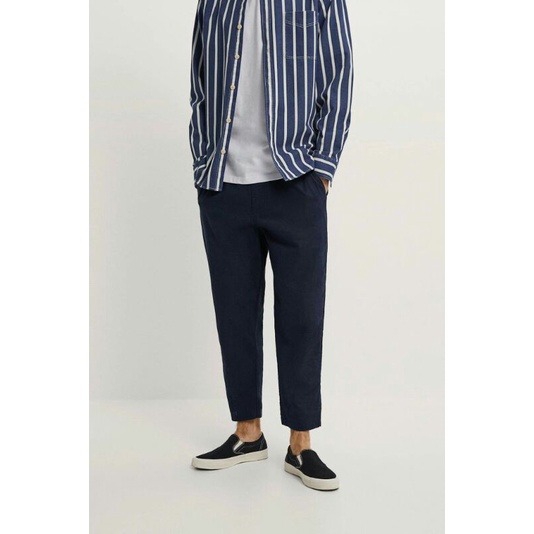 Quần Jogeer Linen waisr cotton Zara dư xịn nguyên chip