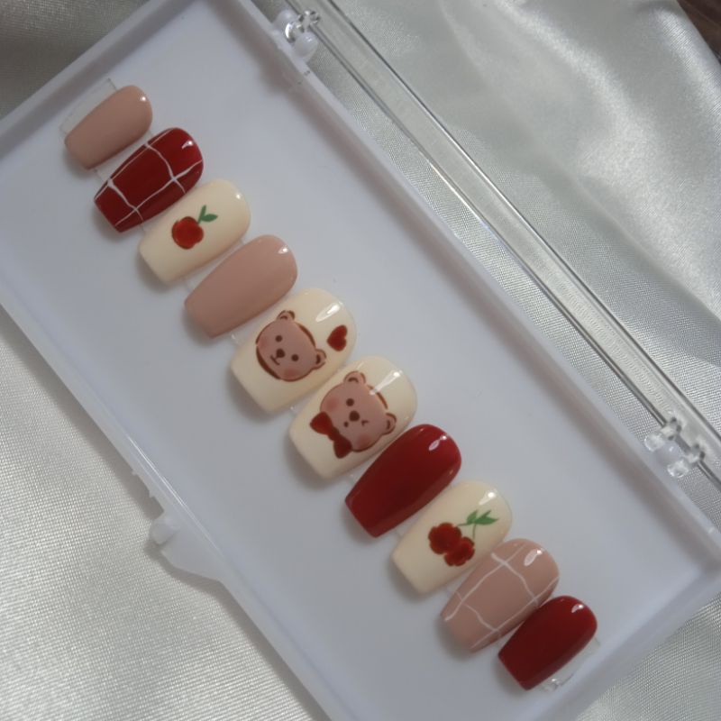 nailbox, tông màu hồng hàn quốc (39)
