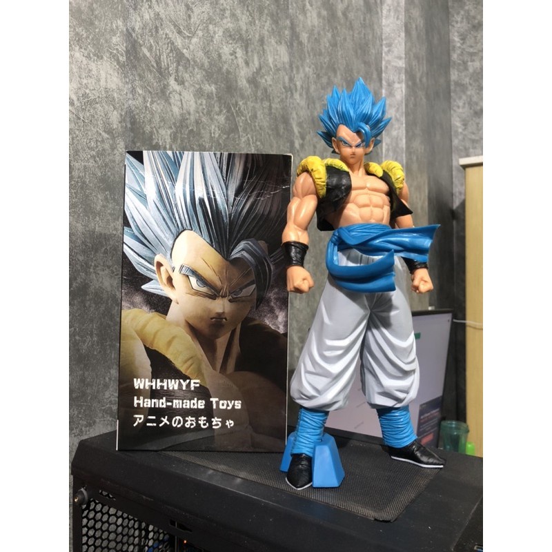 ĐỒ CHƠI   Mô Hình Figure Dragon Ball Gogeta Blue Cao 32cm Cực Đẹp - Sưu tầm Trang trí bàn học, bàn làm việc, kệ tủ