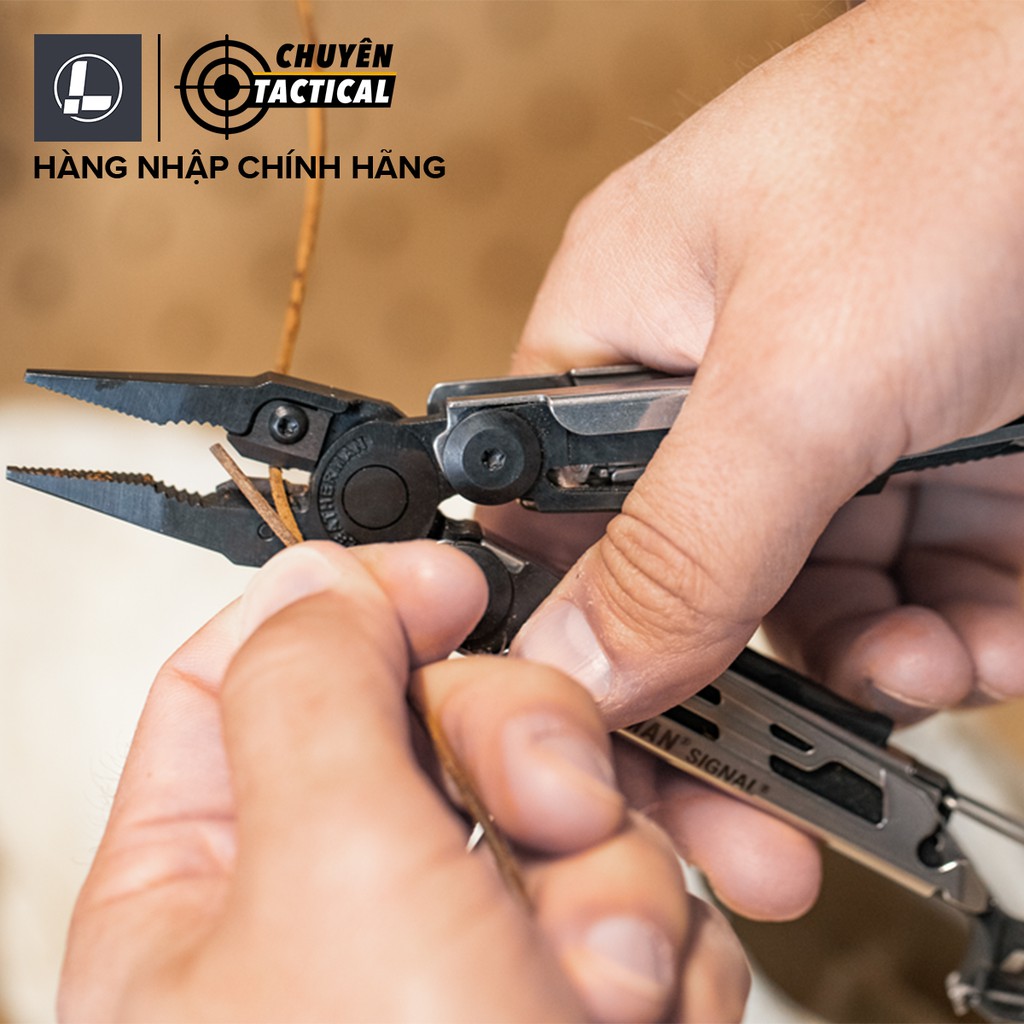 Dụng cụ đa năng Leatherman Signal Black - Phân phối chính hãng - Bảo hành 25 năm