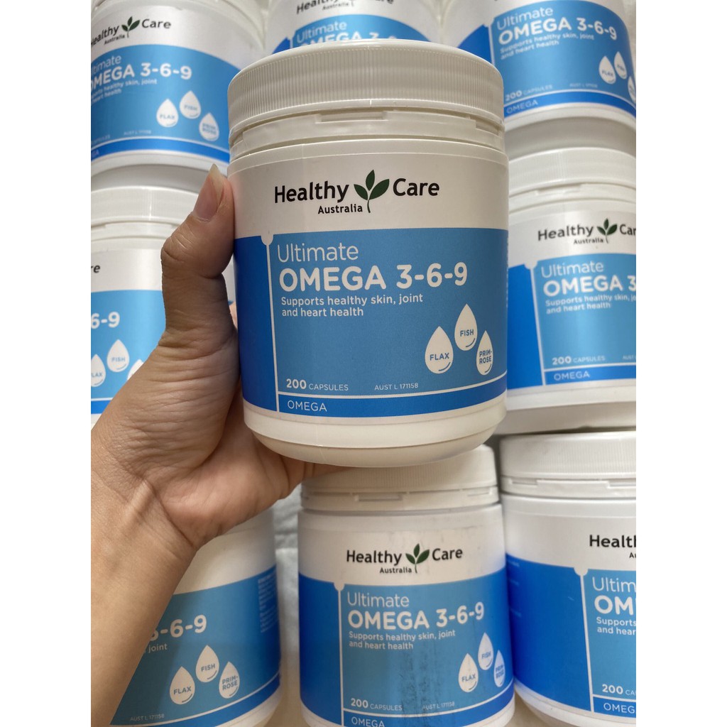 OMEGA 369 HEALTHYCARE ULTIMATE 200 VIÊN MẪU MỚI