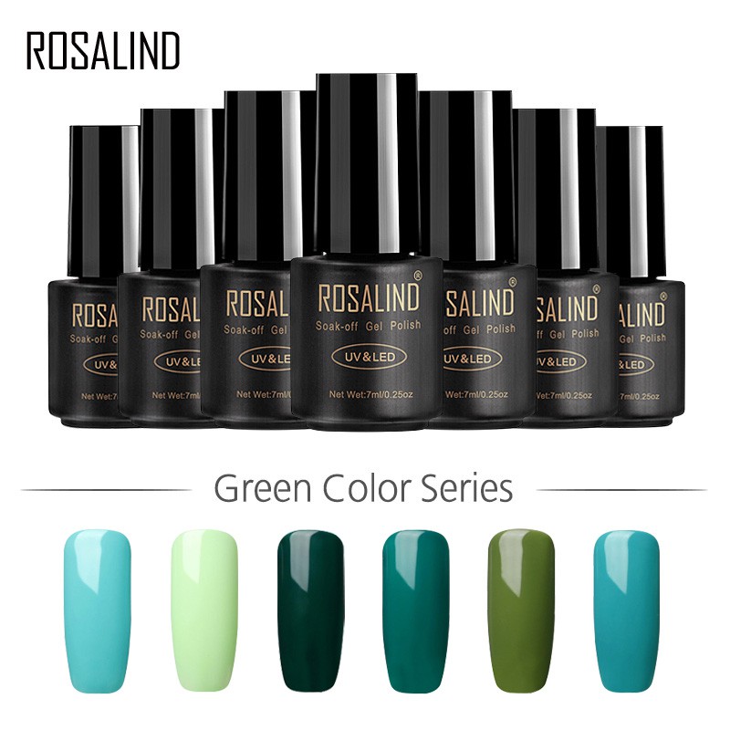 Rosalind7ML Green Nail Polish Collection