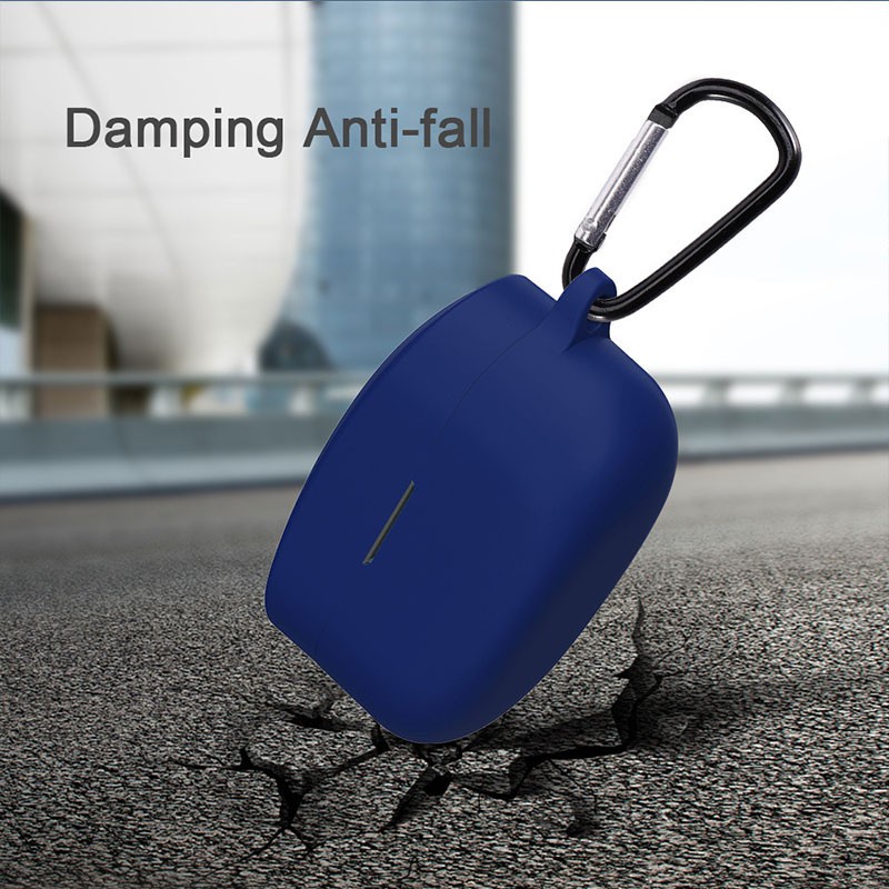 Vỏ bảo vệ hộp đựng tai nghe bằng silicon TPU kèm mềm móc chống thất lạc cho SONY WF-1000XM4