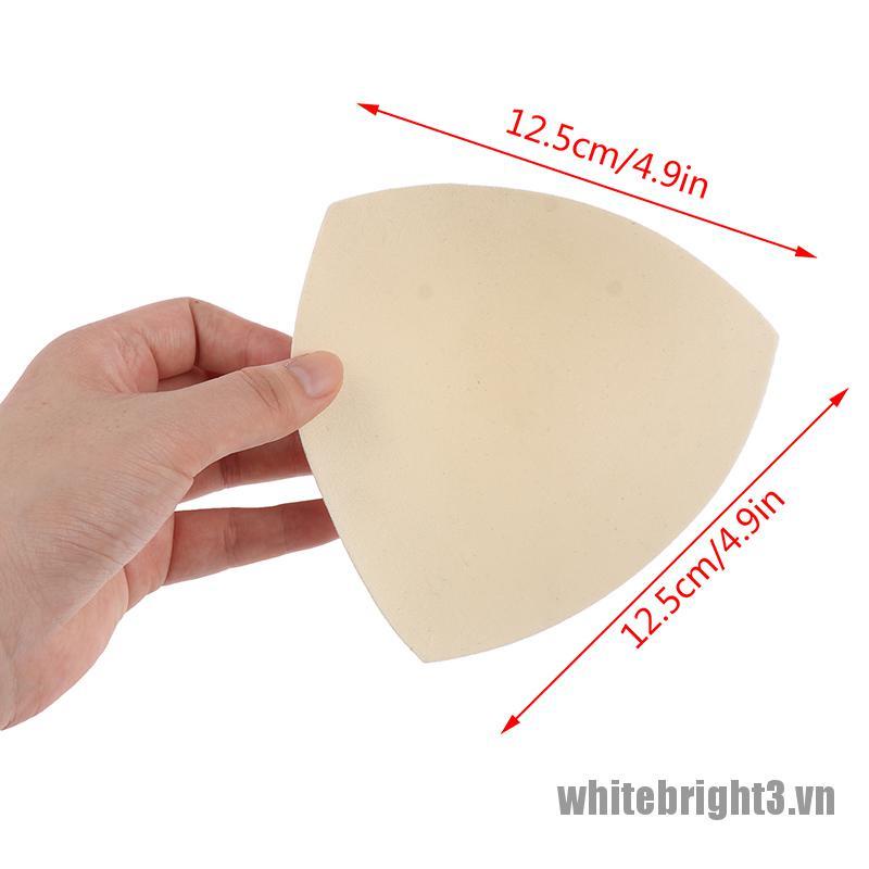 Miếng Lót Áo Ngực Hình Tam Giác Màu Trắng