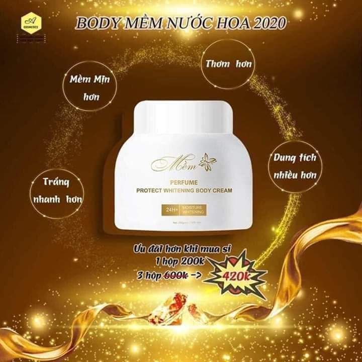 [Chính Hãng] kem body mềm nước hoa 2020