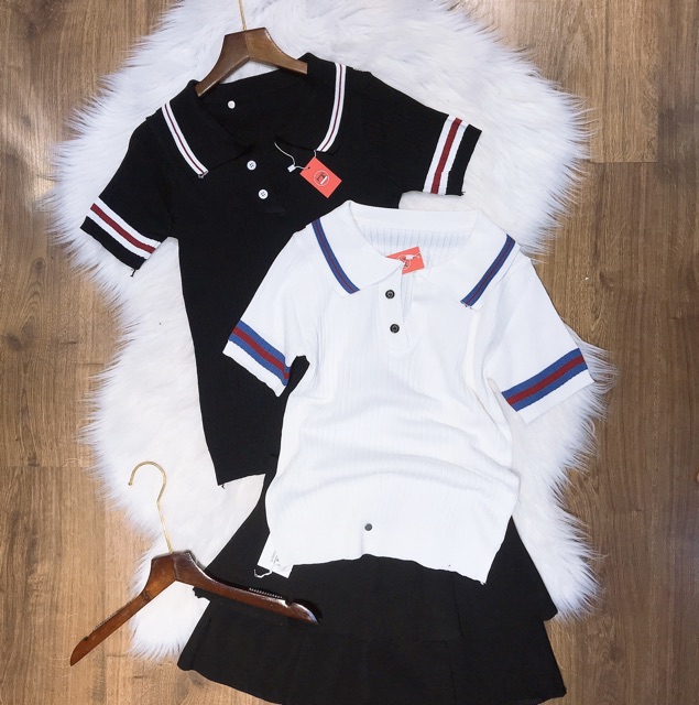 [VIDEO ẢNH THẬT] Áo len nữ chất motoghi dệt kim cổ bẻ tay viền đi chơi đi học_Chất xịn_Mặc xinh | BigBuy360 - bigbuy360.vn