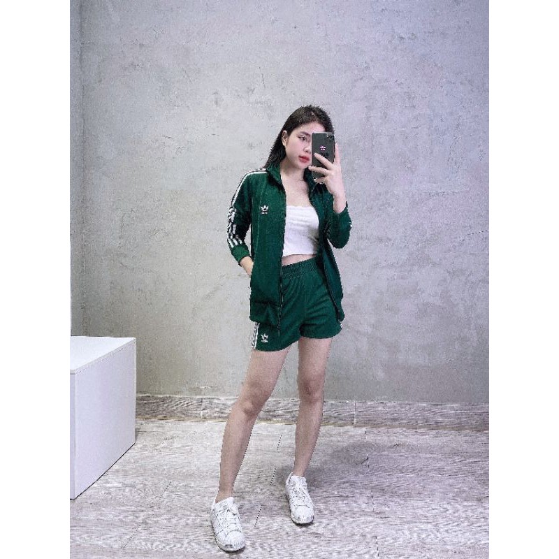 Combo bộ FIREBIRD track jacket xanh(tách lẻ set)