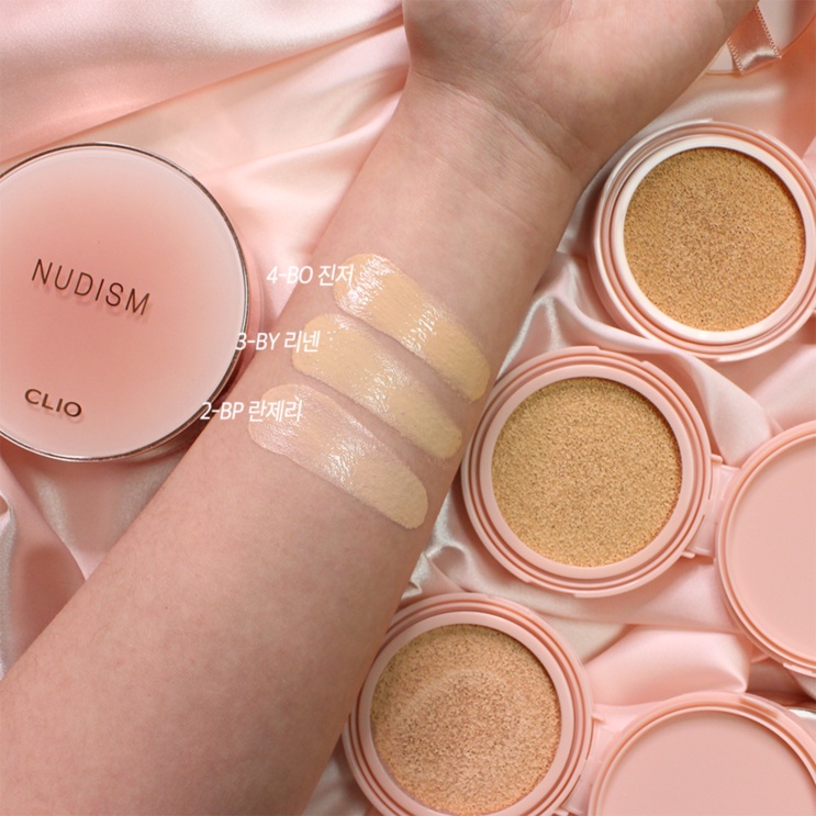 [Kèm Lõi Refill] Cushion siêu che phủ Clio Nudism Cover Cushion