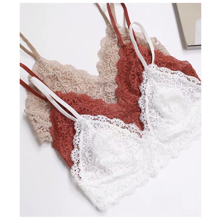 DUNEA Áo lót phối ren quyến rũ thời trang dành cho nữ