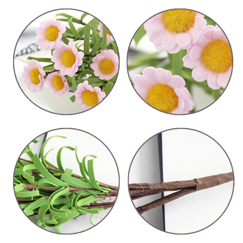 Hoa Cúc Giả Thiết Kế Đơn Giản Trang Trí Nội Thất