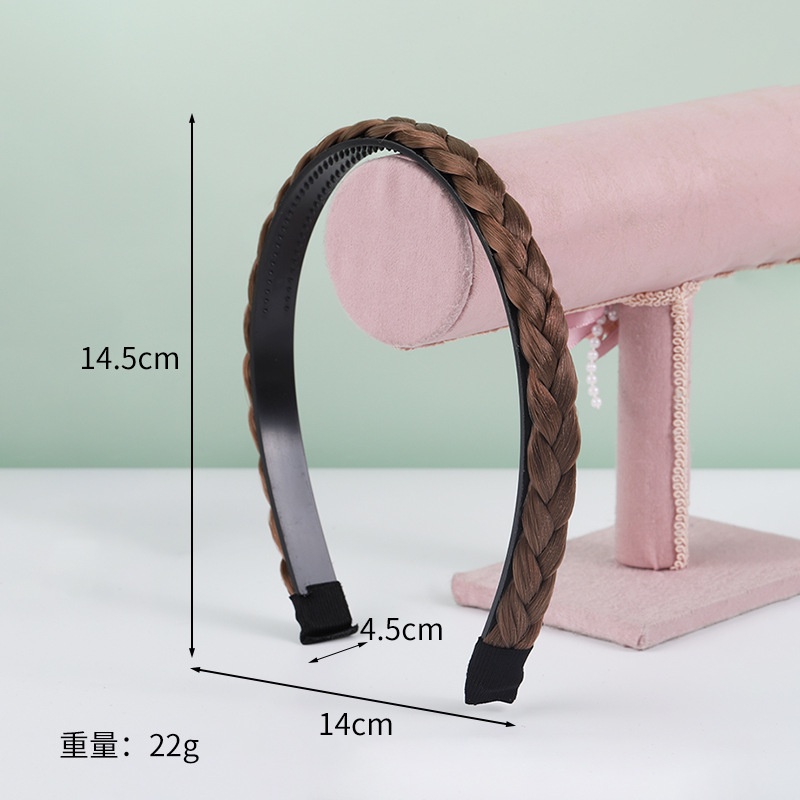 Băng Đô Kiểu Tóc Giả Thắt Bím Thời Trang Hàn Quốc