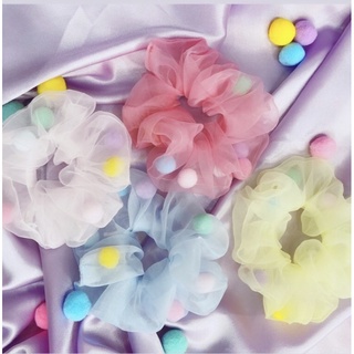 (Ocsenshop) Chun buộc tóc pompom
