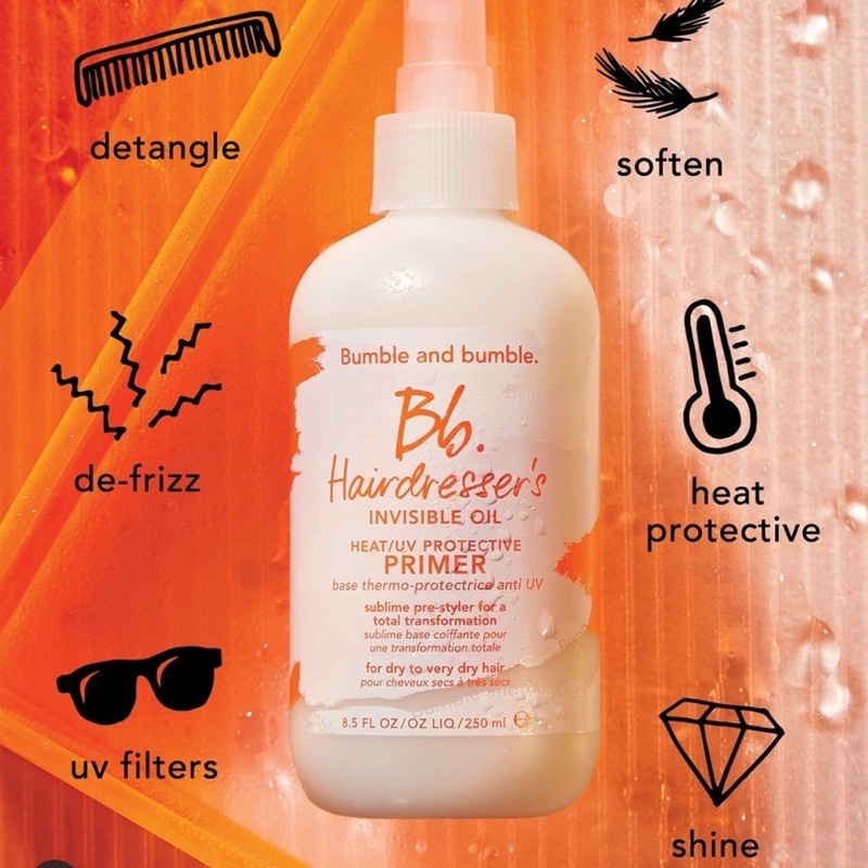 Xịt dưỡng tóc Bumble and bumble Hairdresser's Invisible Oil Primer