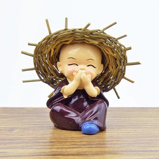 tượng 4 chú đội mũ