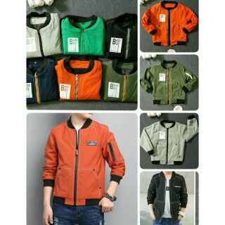 Combo áo bomber cho bé