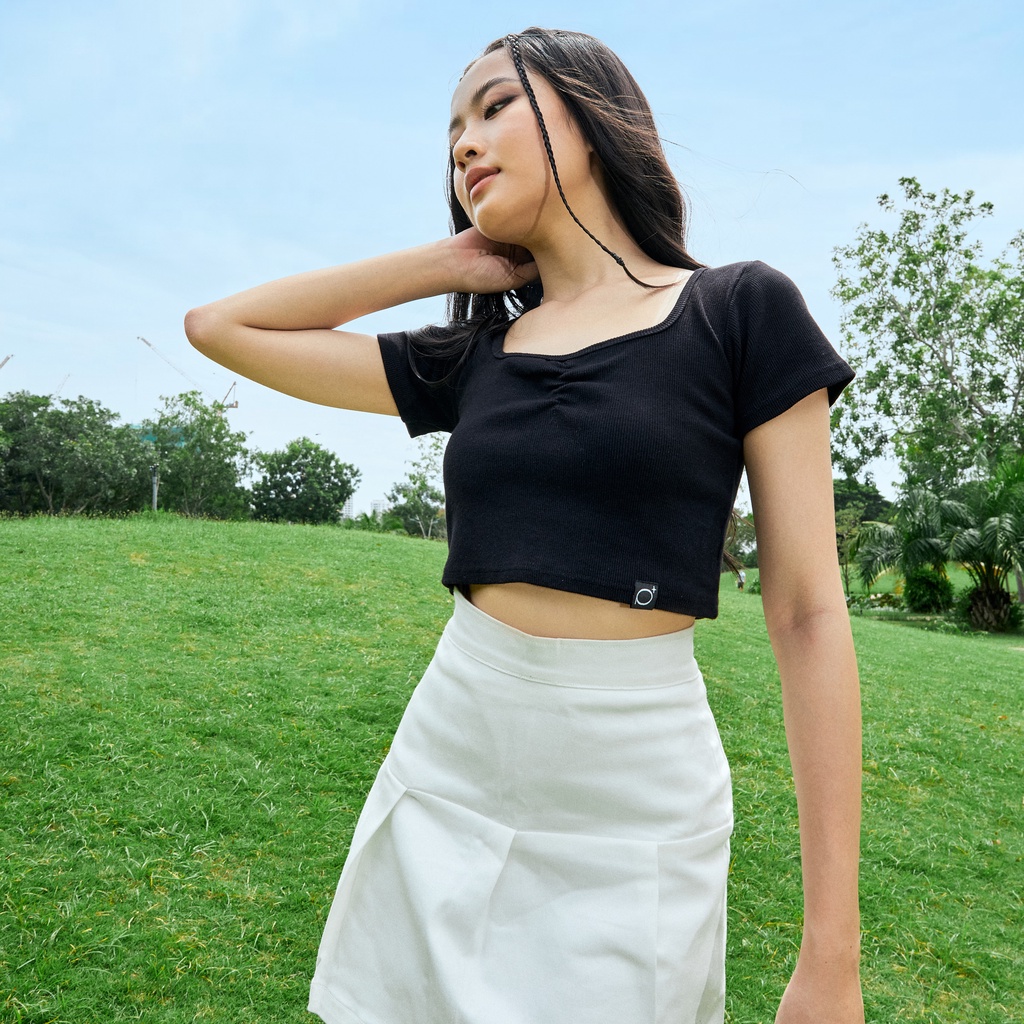 Áo croptop Jersey