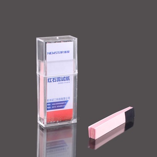 Giấy quỳ tím Phenolphtalein trung tính, màu tím- Một hộp 5 tập