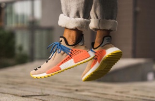 [CÓ SẴN] Pharrell x Adidas NMD Human Race Breath Walk ( vàng chanh)