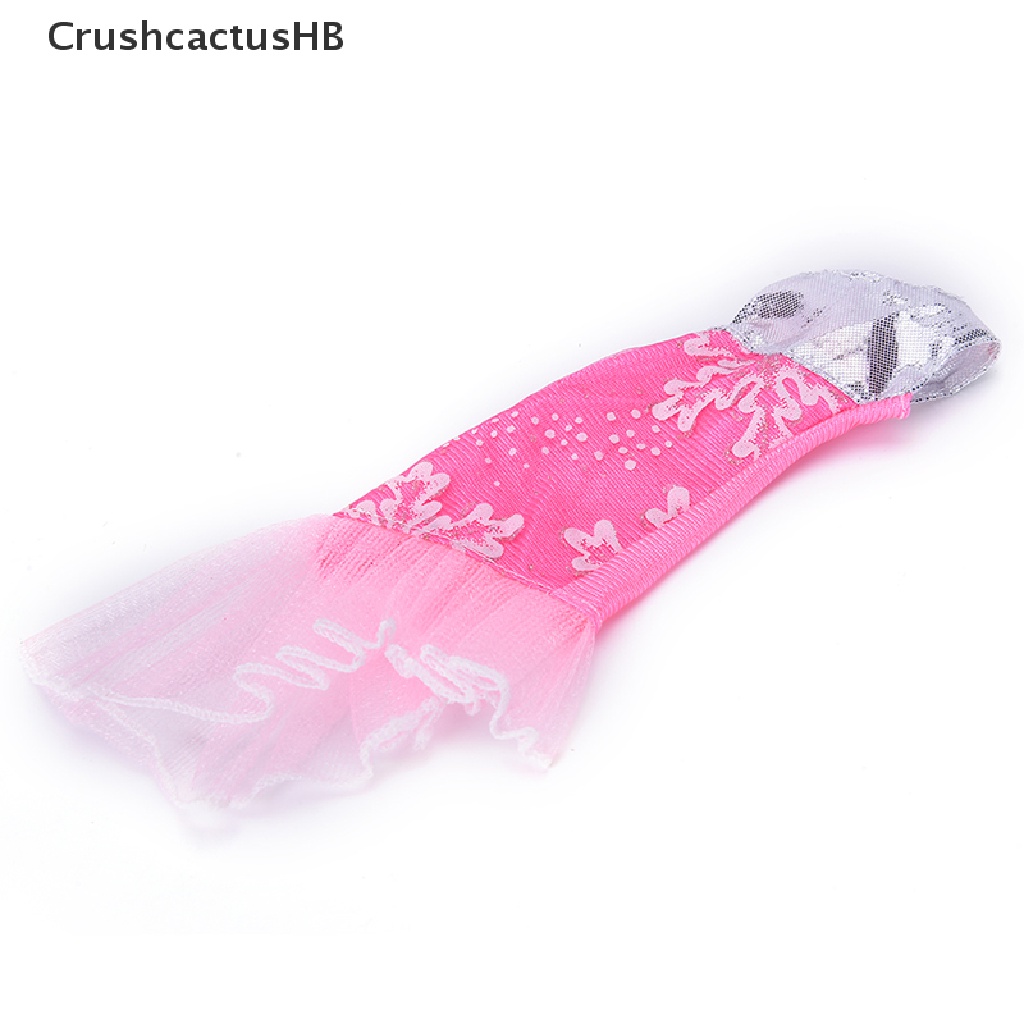 [CrushcactusHB] Fashion Beautiful Handmade Party Clothes Dress for 9&quot; Barbie Doll Mini 99 Hot Sell