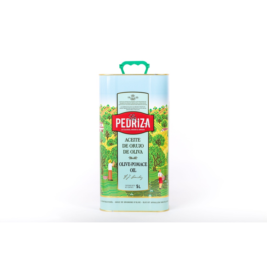 Dầu Oliu La Pedriza Pomace 5 Lít - EUFOOD Việt Nam - Dầu Nhập Khẩu Tây Ban Nha Chính Hãng