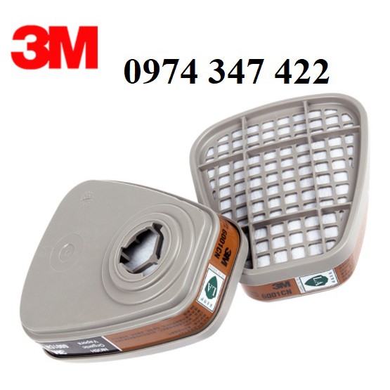 1 cặp phin lọc 3M 6001CN