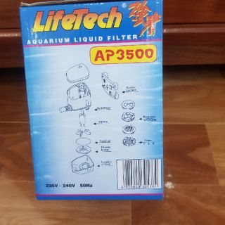 Máy bơm hồ cá cảnh Liftech 3500