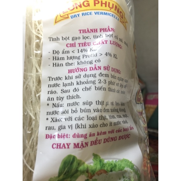 Bún gạo khô Long Phụng 250g & 500 gram | BigBuy360 - bigbuy360.vn