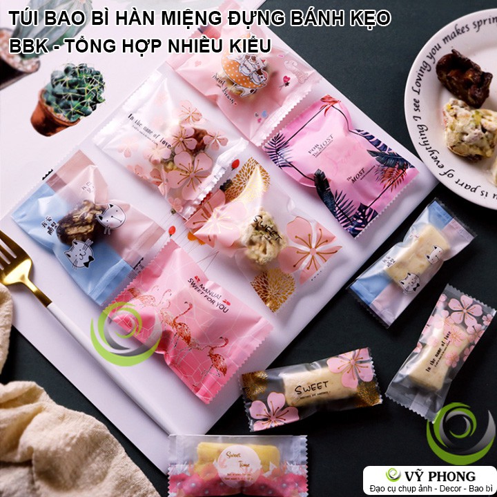 BAO BÌ HÀN MIỆNG TỔNG HỢP NHIỀU MẪU VÀ KÍCH CỞ ĐỰNG BÁNH, KẸO NOUGAT DỄ THƯƠNG BBK-0041